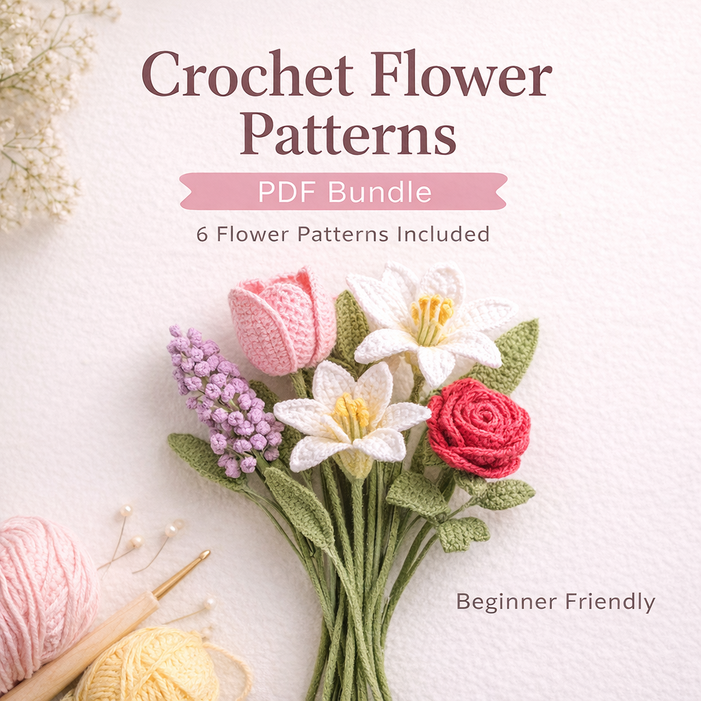 700+ Crochet Pattern Bundle + Etsy Selling Guide | 200+ Granny Square Patterns | Butterfly Crochet Cardigan Pattern | Start a Crochet Business