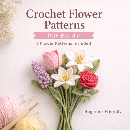700+ Crochet Pattern Bundle + Etsy Selling Guide | 200+ Granny Square Patterns | Butterfly Crochet Cardigan Pattern | Start a Crochet Business